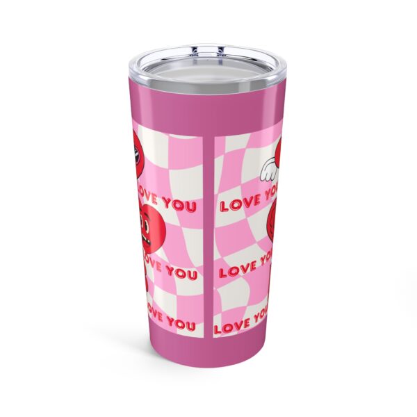 20oz Love You Tumbler - Perfect Gift for Loved Ones - Image 2