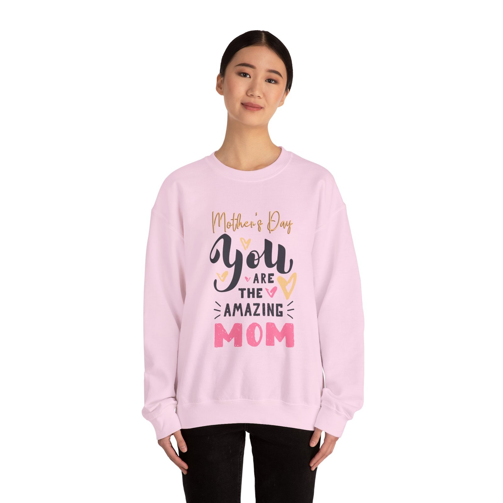 Mother's Day Amazing Mom Sweatshirt - Image 26