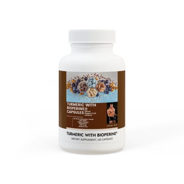 Turmeric with BioPerine® – Joint & Inflammation Support (60 Caps)