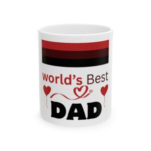 World's Best Dad Mug – Gift for Father's Day & More