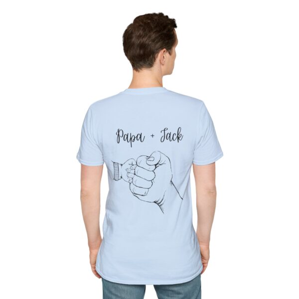 Papa + Jack Fist Bump T-Shirt – Father’s Day Family Tee - Image 53