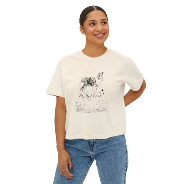 My Best Friend Tee – Cute Boxy Shirt for Dog Lovers - Image 4
