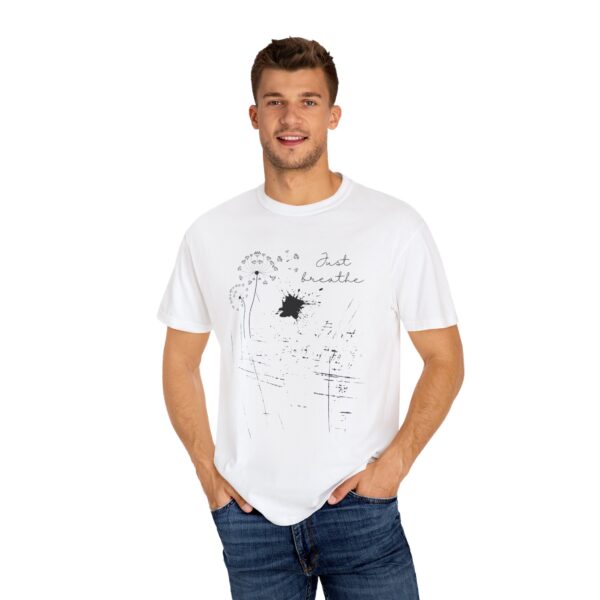 Unisex Just Breathe T-Shirt – Relaxed Fit, Inspirational - Image 13