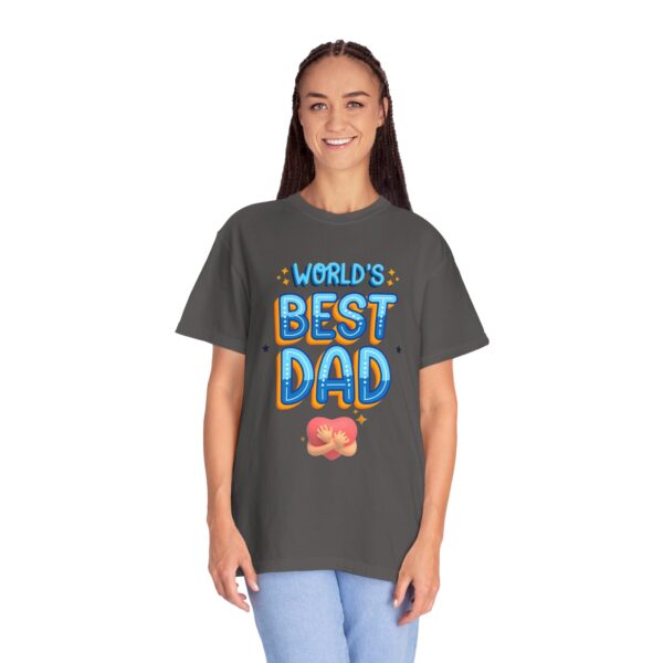World's Best Dad T-Shirt – Father's Day & Birthday Gift - Image 36
