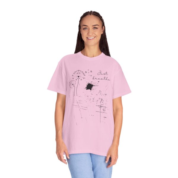 Unisex Just Breathe T-Shirt – Relaxed Fit, Inspirational - Image 50