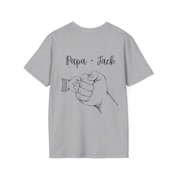 Papa + Jack Fist Bump T-Shirt – Father’s Day Family Tee - Image 27