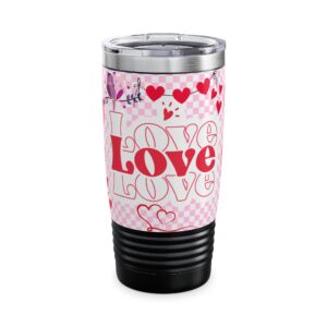 Romantic Love Tumbler – Personalized Mug for Couples
