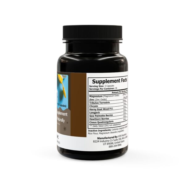 Magnesium Zinc Supplement – Relaxation & Immunity (90 Caps) - Image 3