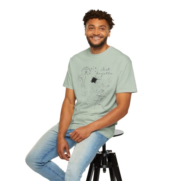 Unisex Just Breathe T-Shirt – Relaxed Fit, Inspirational - Image 26