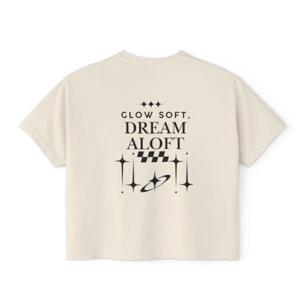 Dream Aloft Boxy Tee – Women's Soft Glow Inspiration - Image 2