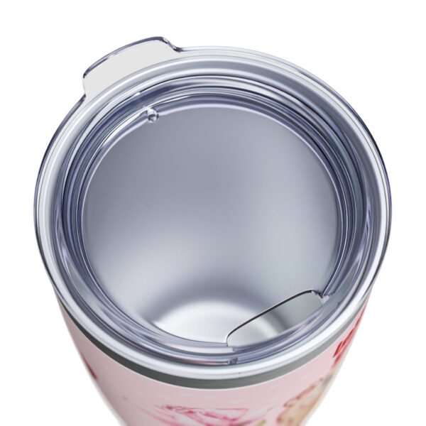 Cute Bear & Flower Love Tumbler – 20oz Gift for Her - Image 6
