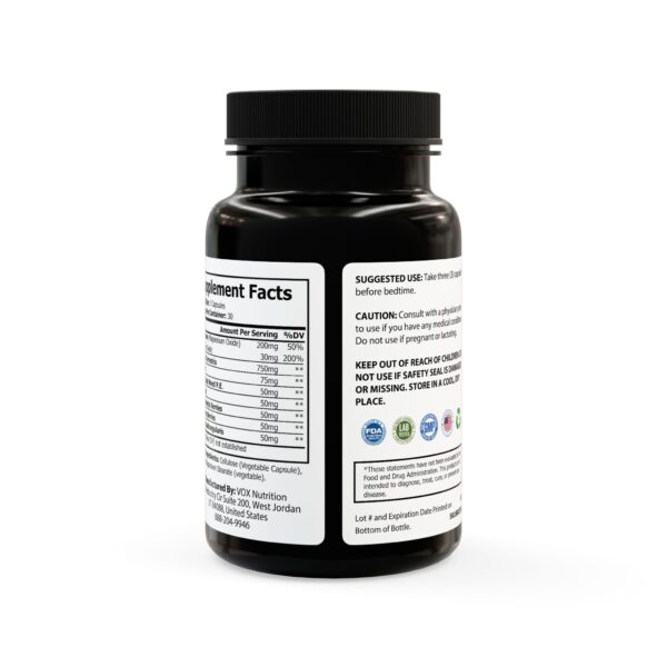 Magnesium Zinc Supplement – Relaxation & Immunity (90 Caps) - Image 4