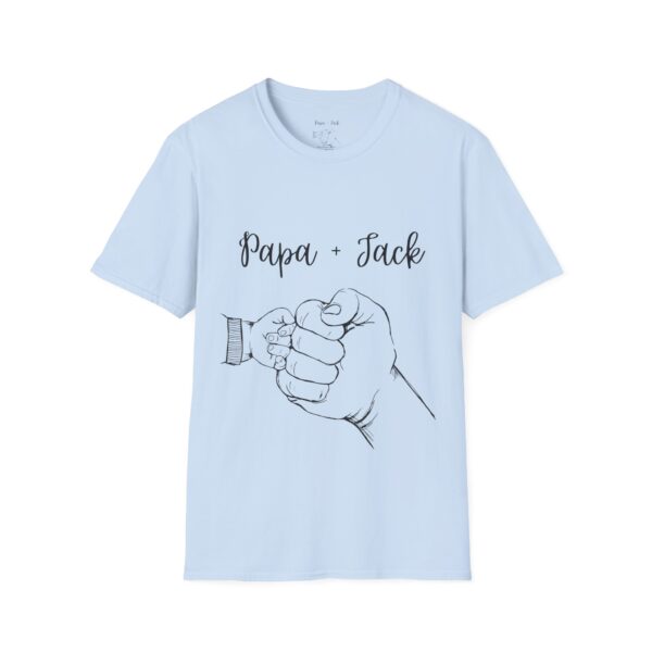 Papa + Jack Fist Bump T-Shirt – Father’s Day Family Tee - Image 48