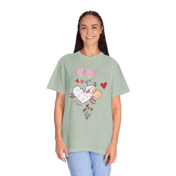 Cute Sheep Love T-Shirt – Funny  Animal Tee - Image 29