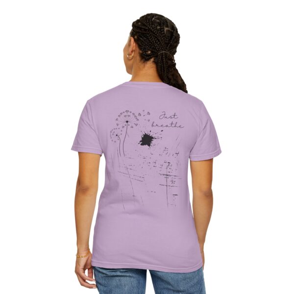 Unisex Just Breathe T-Shirt – Relaxed Fit, Inspirational - Image 42
