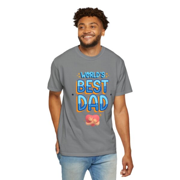 World's Best Dad T-Shirt – Father's Day & Birthday Gift - Image 30