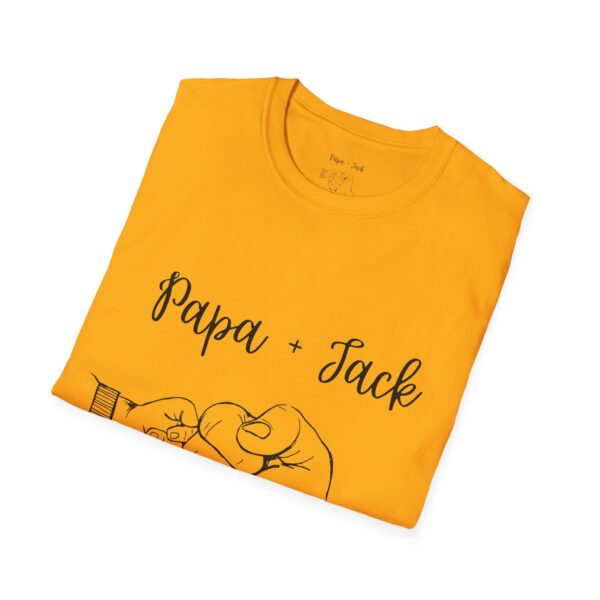 Papa + Jack Fist Bump T-Shirt – Father’s Day Family Tee - Image 36