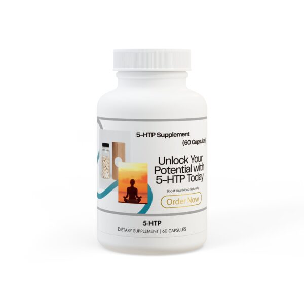 5-HTP Supplement – Mood & Sleep Support (60 Capsules)