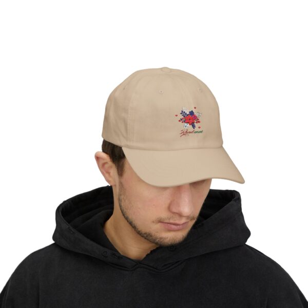 Floral Classic Dad Cap – Casual Everyday Headwear - Image 9