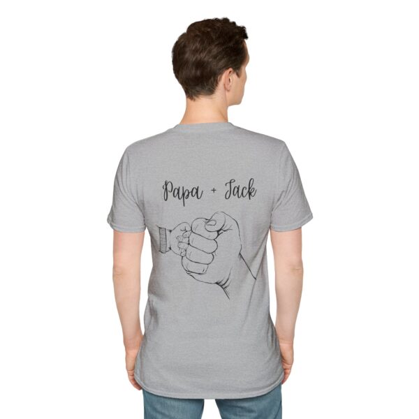 Papa + Jack Fist Bump T-Shirt – Father’s Day Family Tee - Image 31
