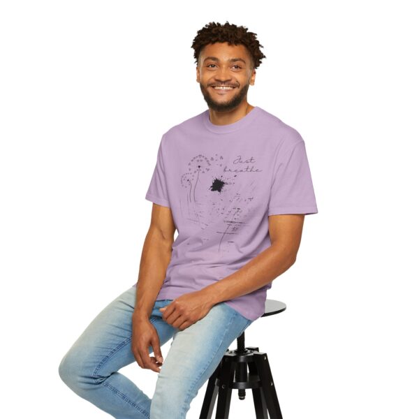 Unisex Just Breathe T-Shirt – Relaxed Fit, Inspirational - Image 44