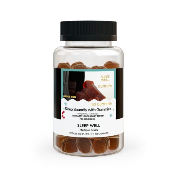 Sleep Well Gummies – Relax & Rest Naturally (60ct)