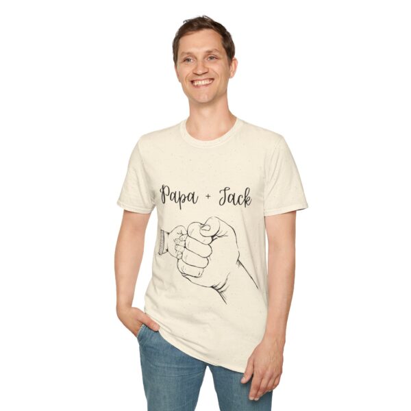 Papa + Jack Fist Bump T-Shirt – Father’s Day Family Tee - Image 44