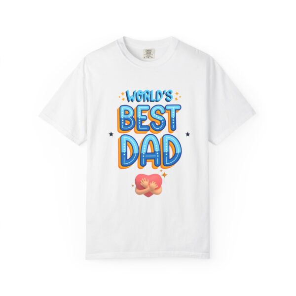 World's Best Dad T-Shirt – Father's Day & Birthday Gift - Image 2