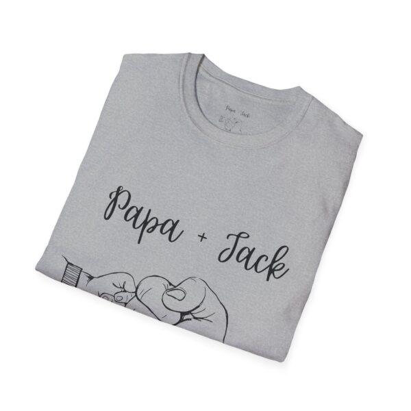 Papa + Jack Fist Bump T-Shirt – Father’s Day Family Tee - Image 29