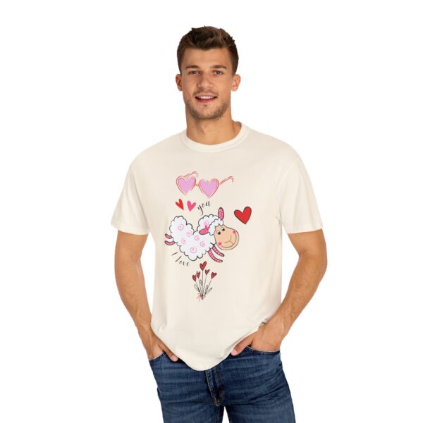 Cute Sheep Love T-Shirt – Funny  Animal Tee - Image 10