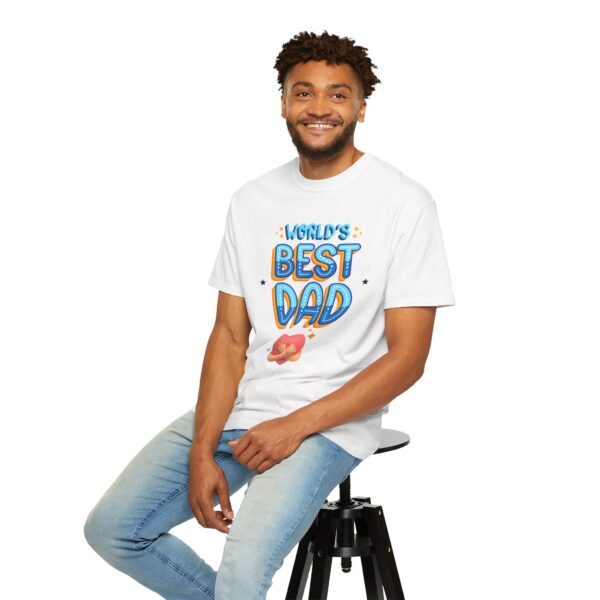 World's Best Dad T-Shirt – Father's Day & Birthday Gift - Image 7