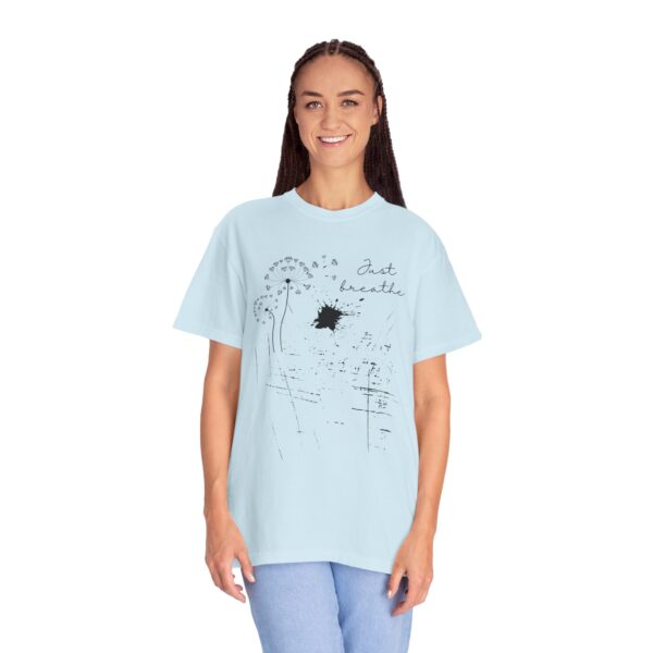 Unisex Just Breathe T-Shirt – Relaxed Fit, Inspirational - Image 32