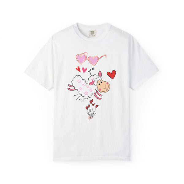 Cute Sheep Love T-Shirt – Funny  Animal Tee - Image 2