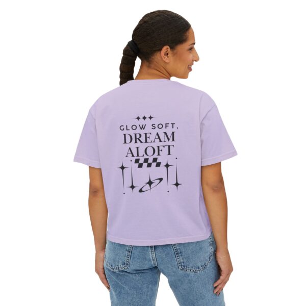 Dream Aloft Boxy Tee – Women's Soft Glow Inspiration - Image 27