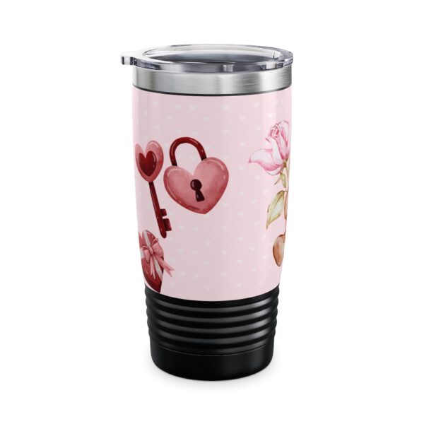 Cute Bear & Flower Love Tumbler – 20oz Gift for Her - Image 16