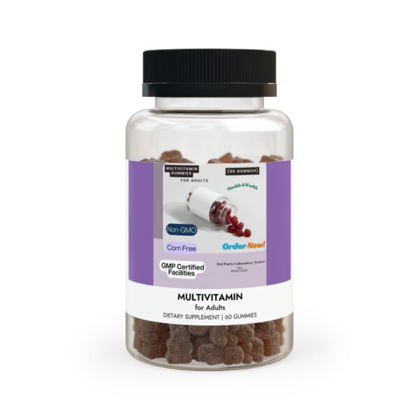 Adult Multivitamin Gummies – Daily Health Boost (60ct)