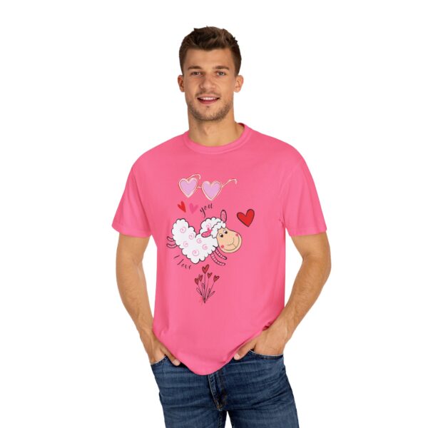 Cute Sheep Love T-Shirt – Funny  Animal Tee - Image 52