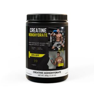 Creatine Monohydrate – Muscle Power & Performance (300g)