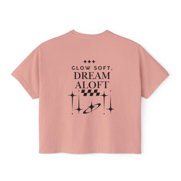 Dream Aloft Boxy Tee – Women's Soft Glow Inspiration - Image 8