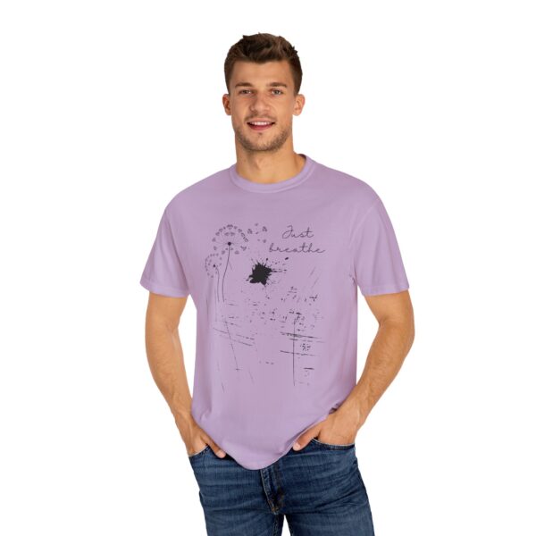 Unisex Just Breathe T-Shirt – Relaxed Fit, Inspirational - Image 40