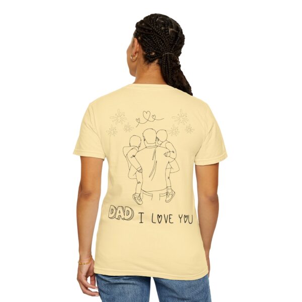 Dad I Love You T-Shirt – Personalized Father’s Day Gift - Image 5