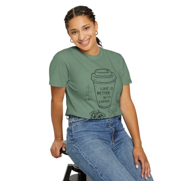Life Is Better with Coffee – Unisex Coffee Lover Tee - Image 23