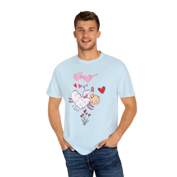 Cute Sheep Love T-Shirt – Funny  Animal Tee - Image 34