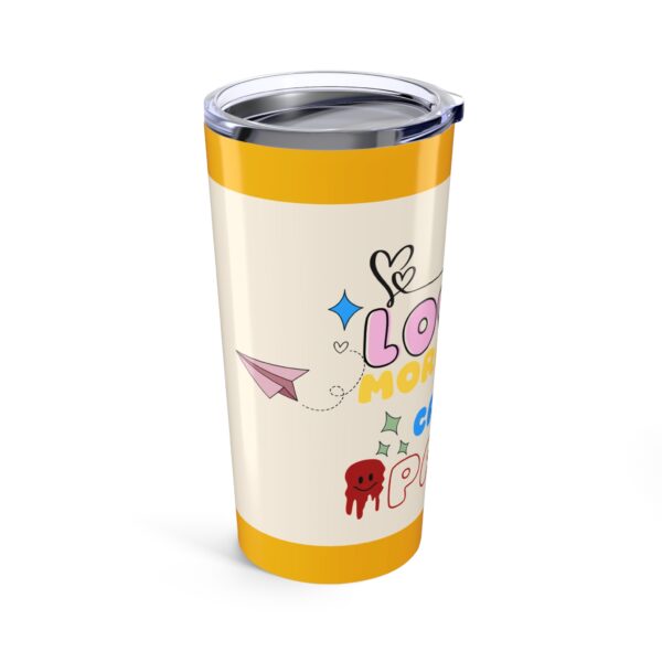 Love You More Tumbler – 20oz Mug for Dad & Papa - Image 3