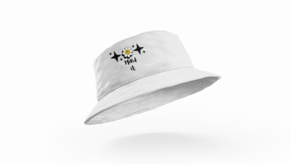Mind It Embroidered Bucket Hat – Trendy Summer Style