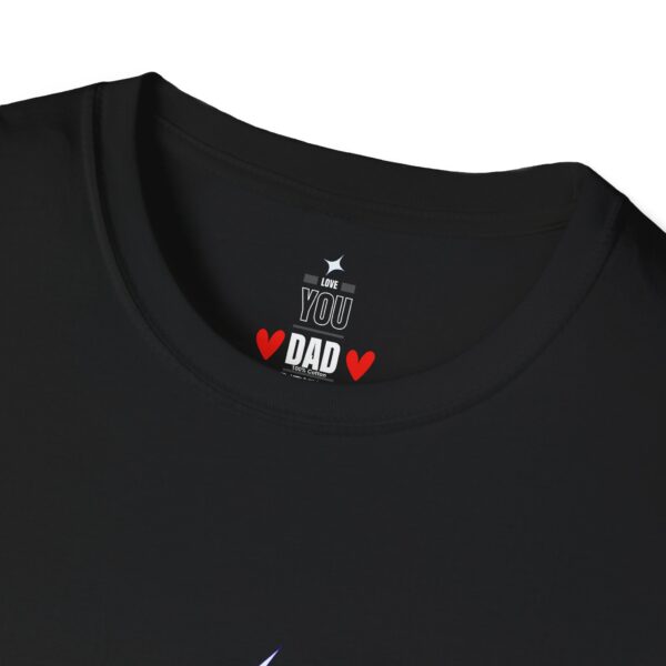 Love You Dad Forever – Father's Day Soft style T-Shirt - Image 3