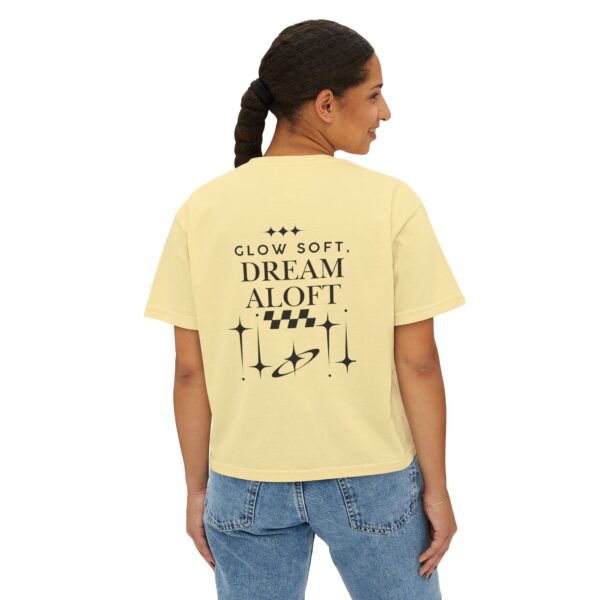 Dream Aloft Boxy Tee – Women's Soft Glow Inspiration - Image 15