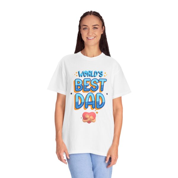 World's Best Dad T-Shirt – Father's Day & Birthday Gift - Image 5