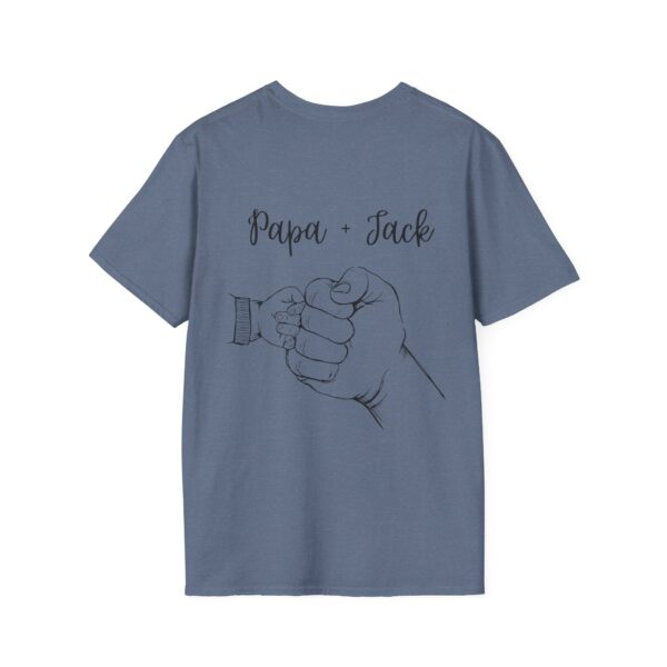 Papa + Jack Fist Bump T-Shirt – Father’s Day Family Tee - Image 56