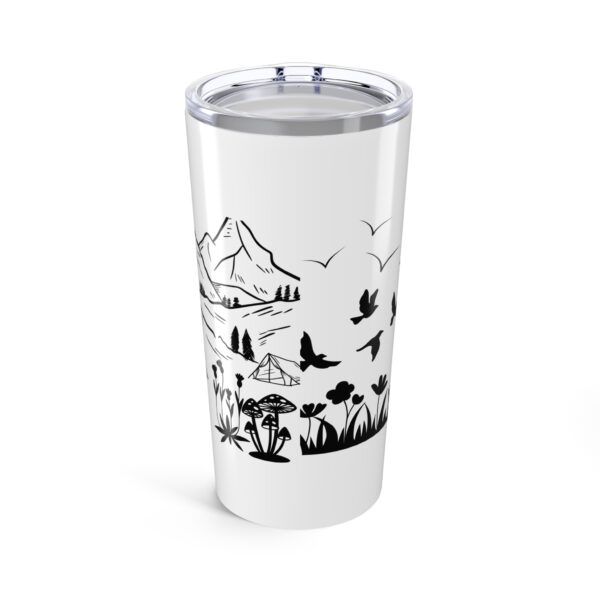 Adventure Nature Tumbler – 20oz Outdoor Travel Mug - Image 2